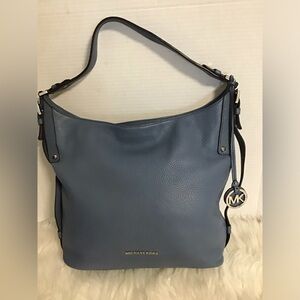 Michael Kors Bedford Belted Large Shoulder Leather Bag EUC